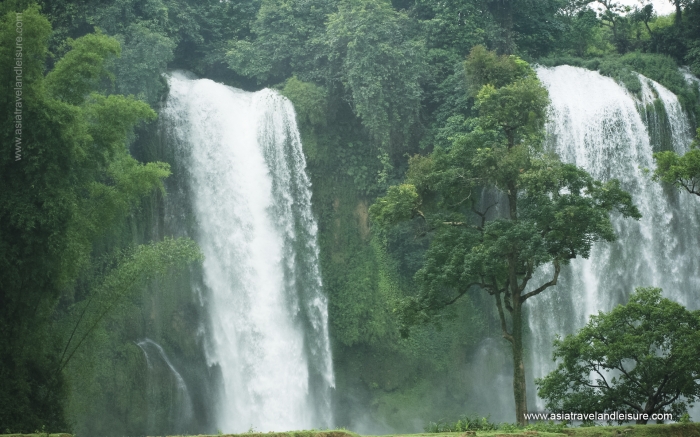 Ban Gioc Waterfall at the Vietnamese side