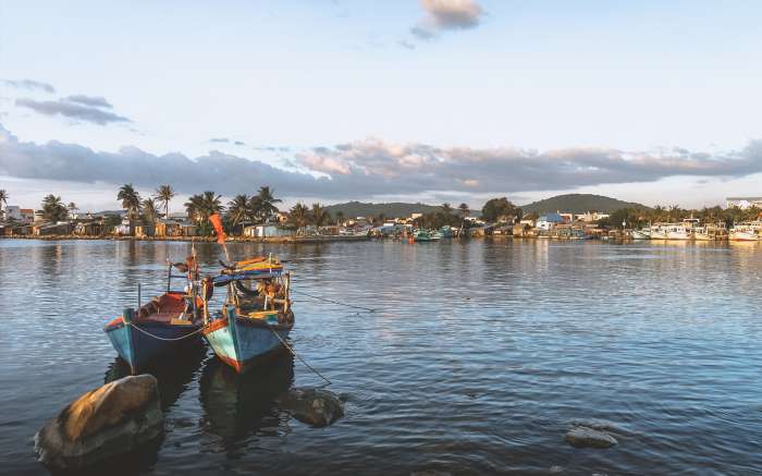 Fishing boats in Phu Quoc