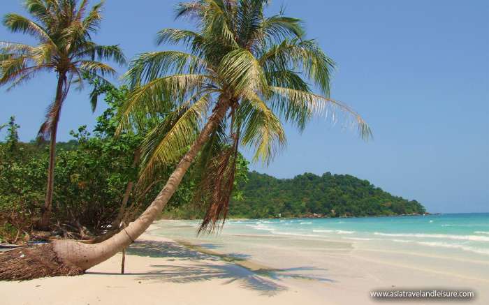 Beautiful scene at Sao Beach