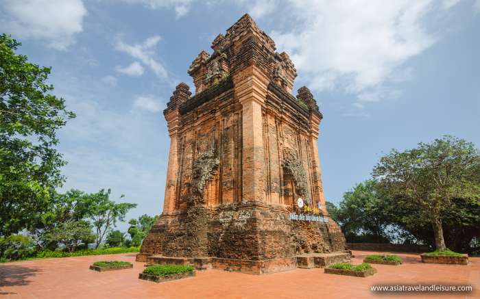 Nhan Tower on a sunny day