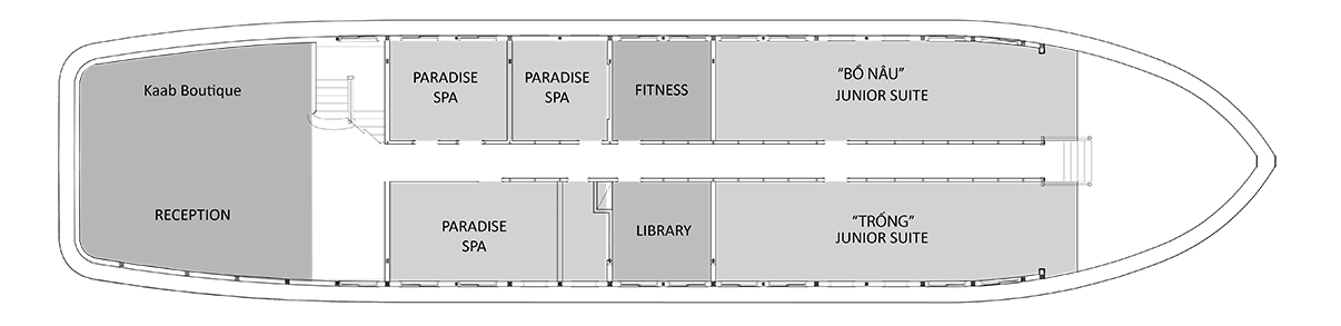 Lower Deck Plan Paradise Peak Vietnam tours 1 970bc