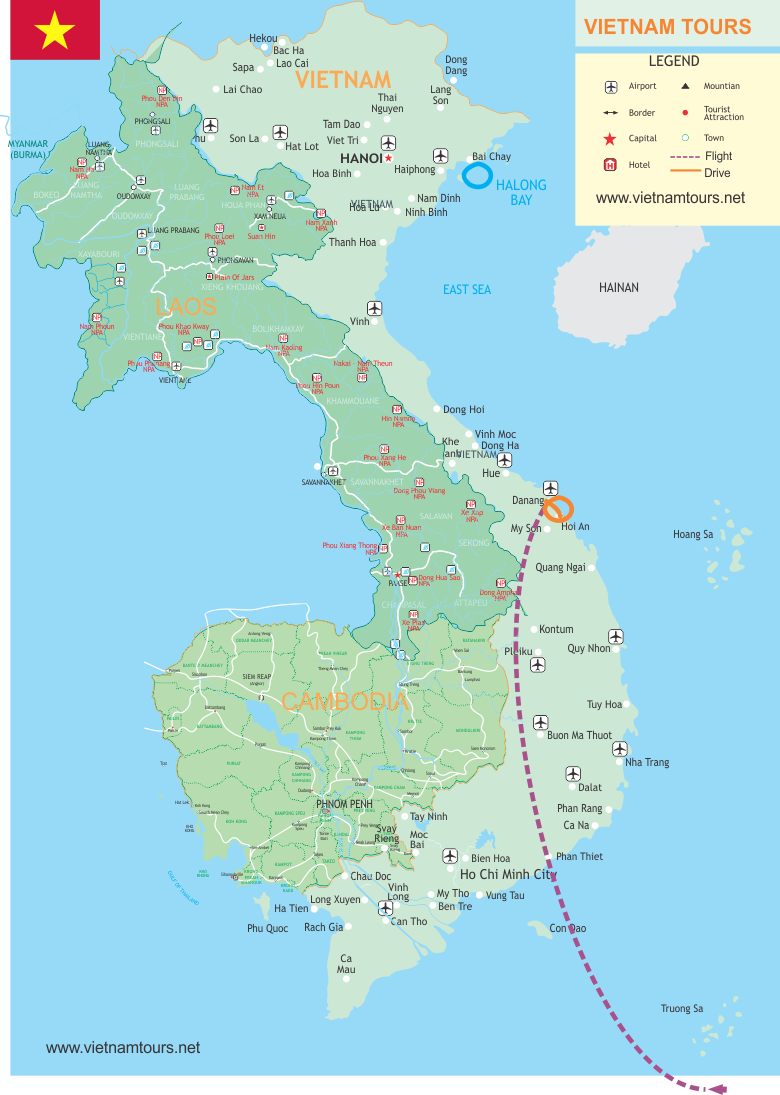 Hoian Holiday Package - 5 Days map