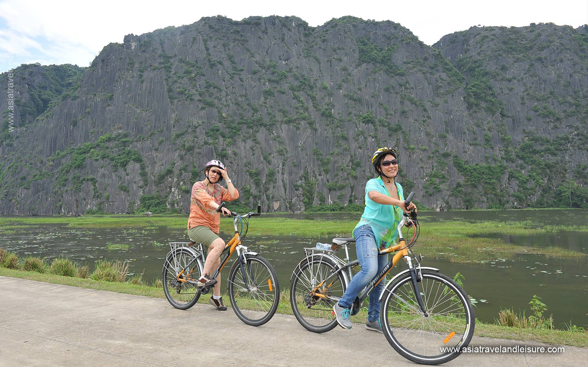 Biking in Ninh Binh