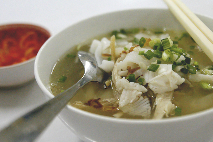 Nam Loi fish noodle soup in Saigon