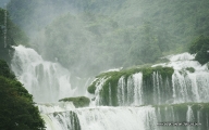 Ban Gioc Waterfall at the Vietnamese side