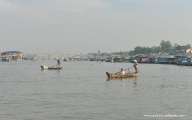 Floating village in Chau Doc