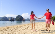 Halong bay – ideal destination for honey moon trip and couples