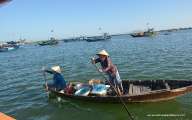 Boating at Thanh Nam fishing village