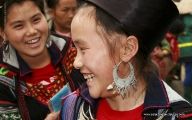 Friendly smiles of the local ethnic minority people