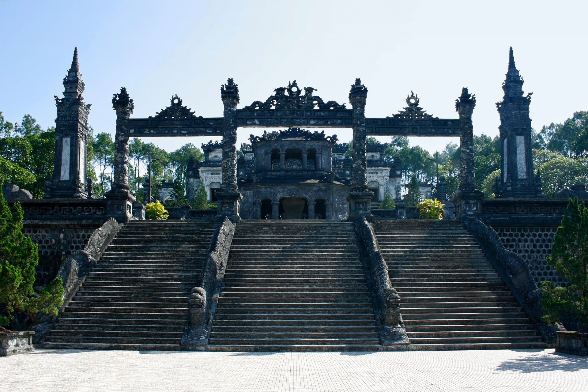 Khai Dinh tomb in Hue
